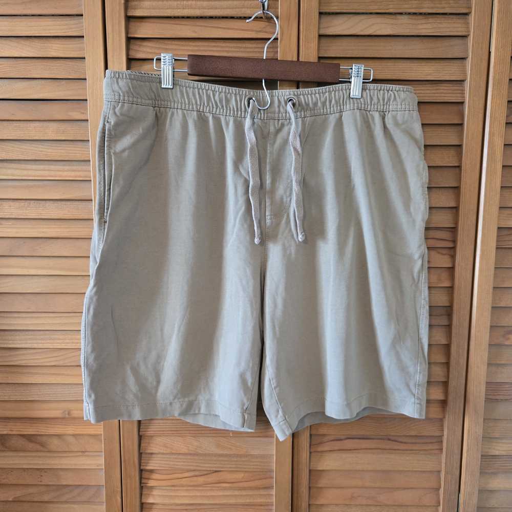 Tailor Vintage Men's Tan Flat Front Shorts